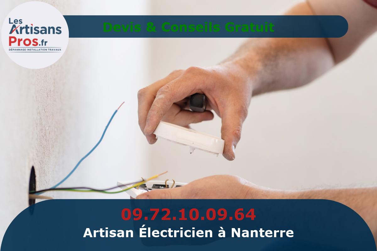 Électricien à Nanterre