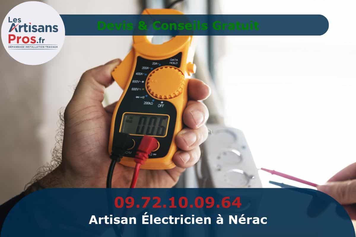Électricien à Nérac
