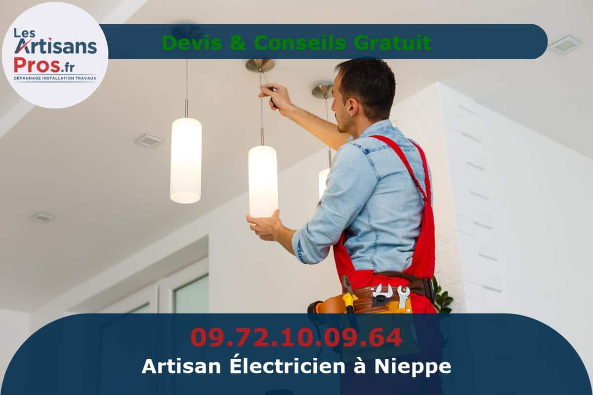 Électricien à Nieppe