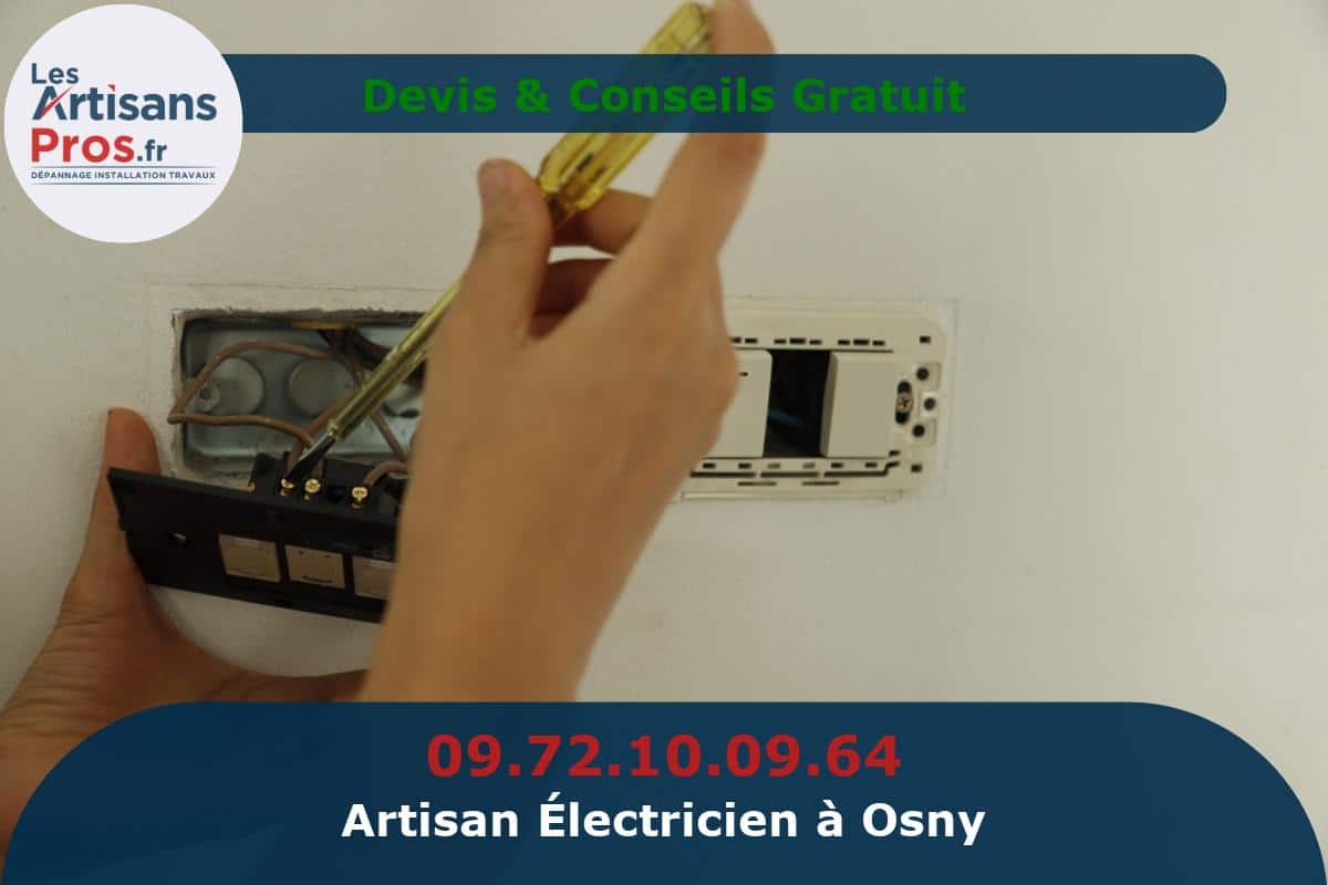 Électricien à Osny