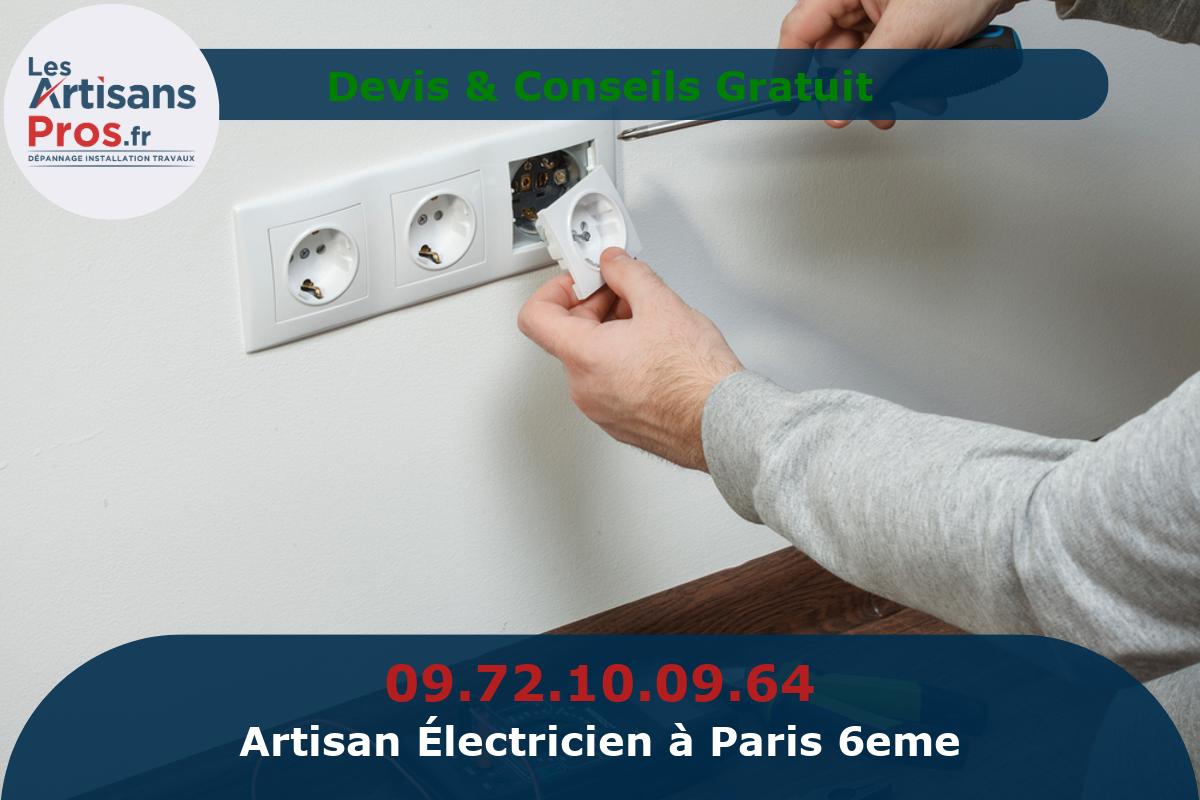 Électricien à Paris 6eme arrondissement