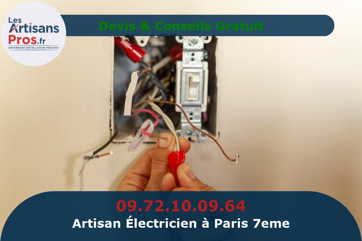 Électricien à Paris 7eme arrondissement