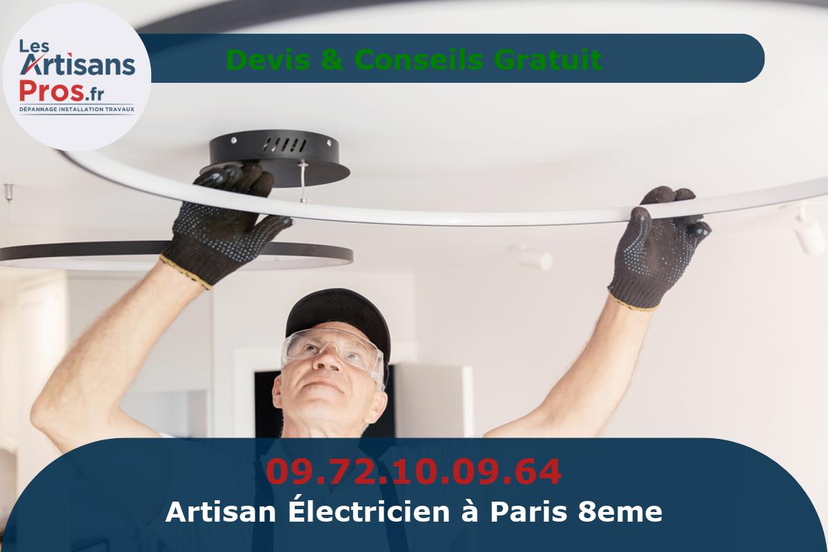Électricien à Paris 8eme arrondissement