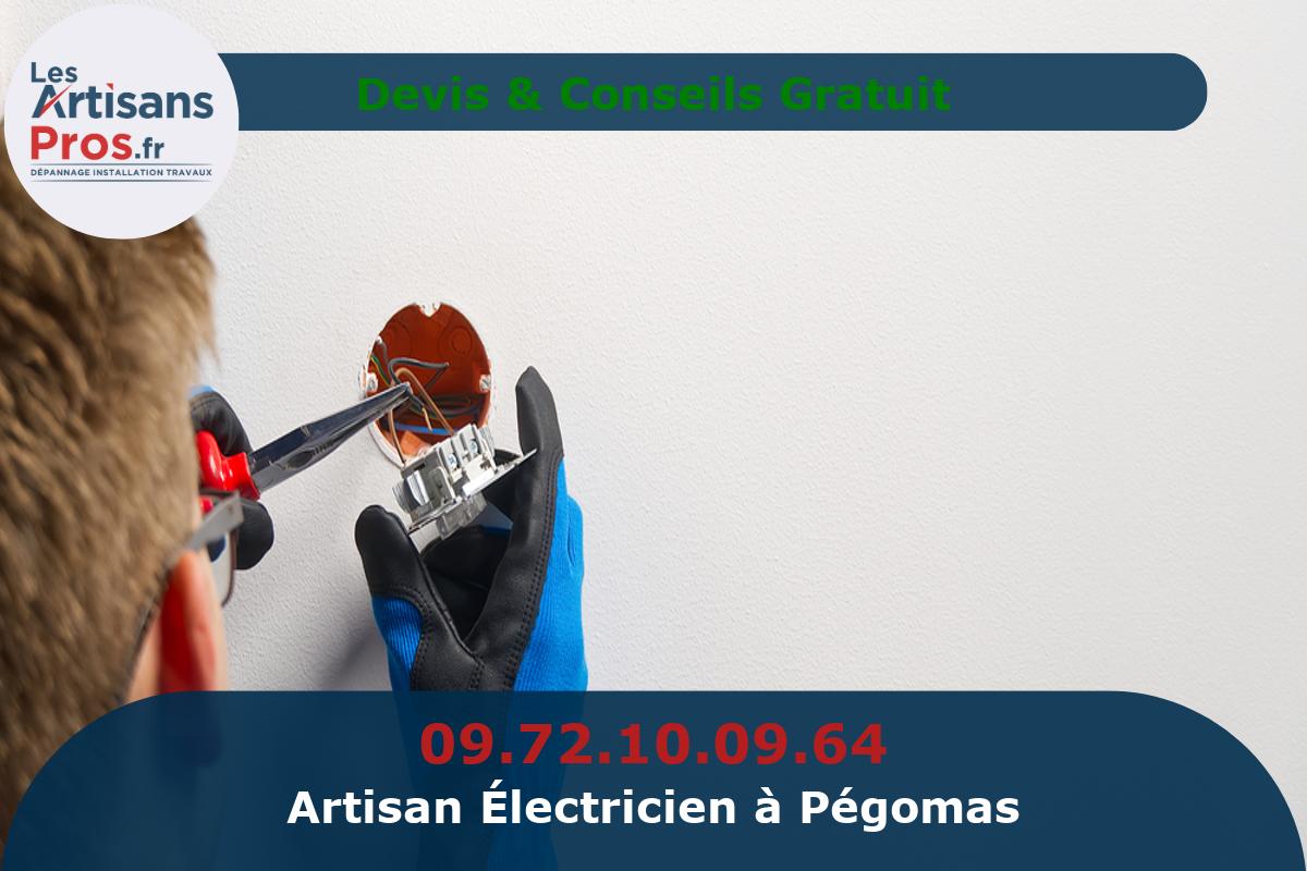 Électricien à Pégomas