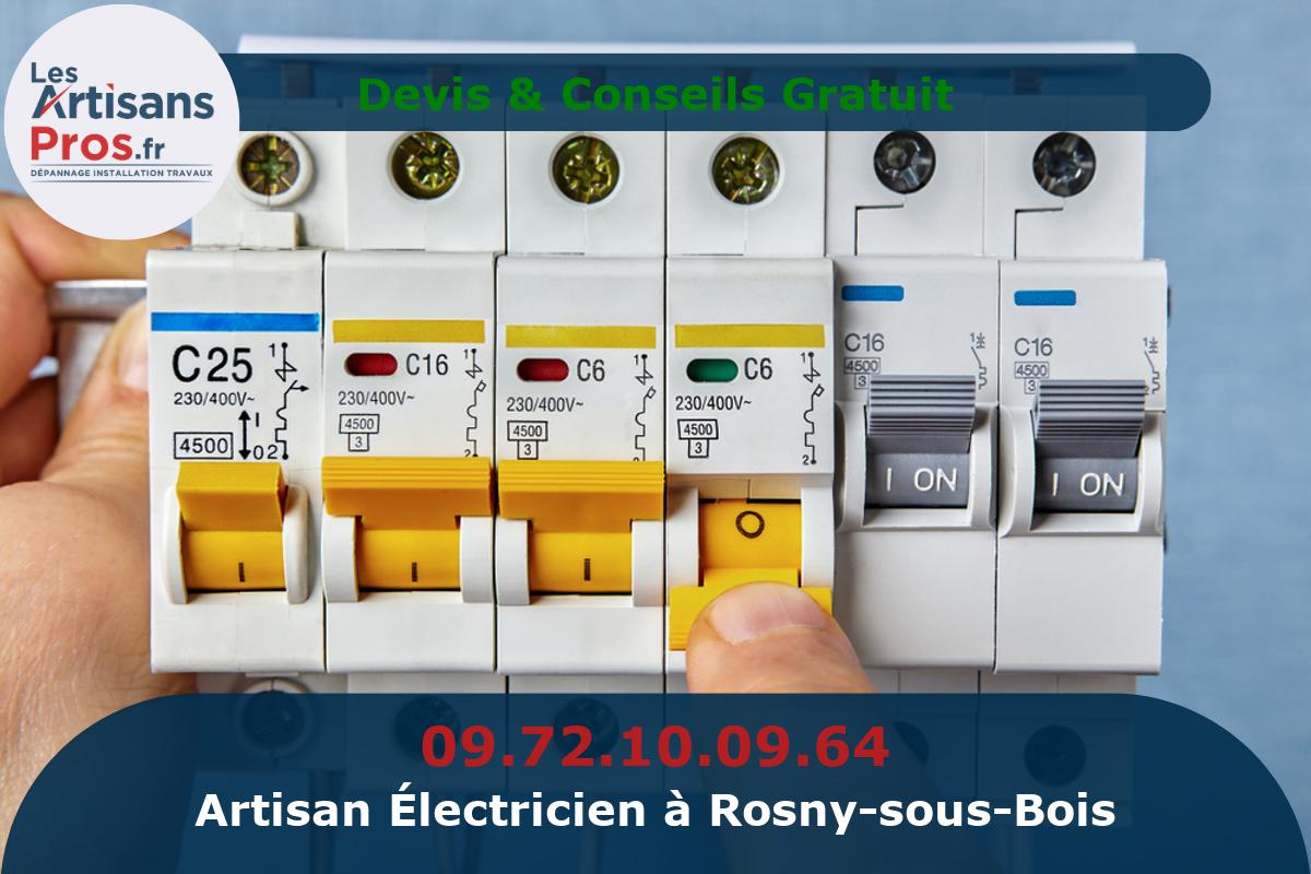 Électricien à Rosny-sous-Bois
