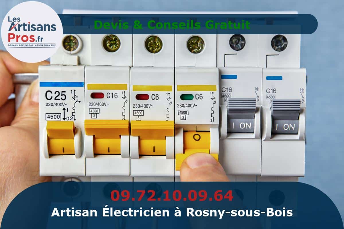 Électricien à Rosny-sous-Bois