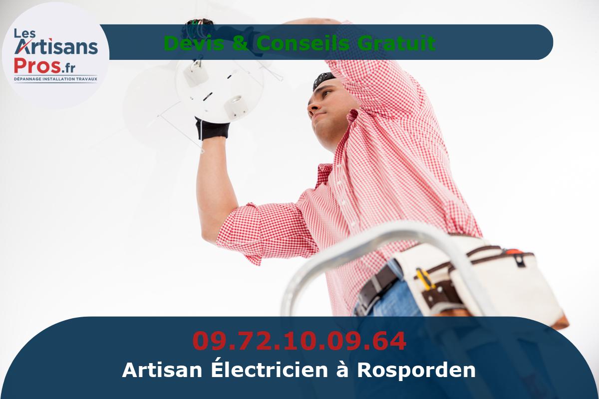 Électricien à Rosporden