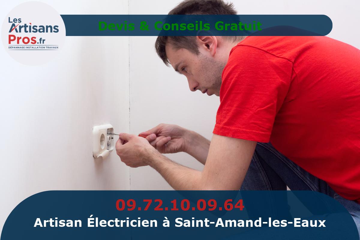 Électricien à Saint-Amand-les-Eaux