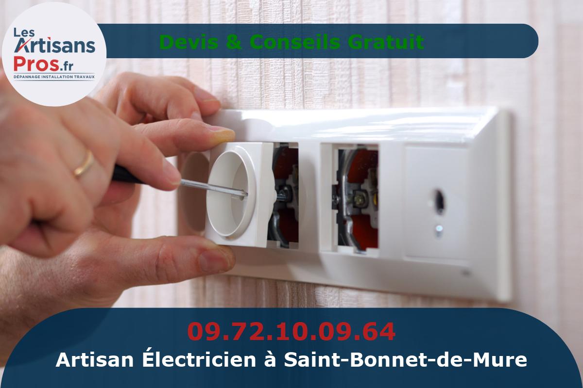 Électricien à Saint-Bonnet-de-Mure