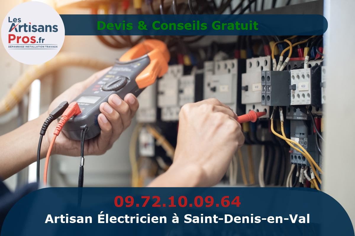 Électricien à Saint-Denis-en-Val