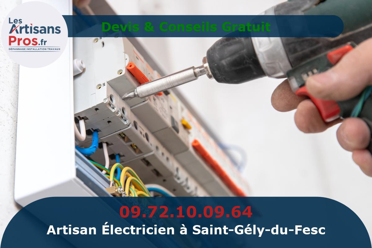 Électricien à Saint-Gély-du-Fesc