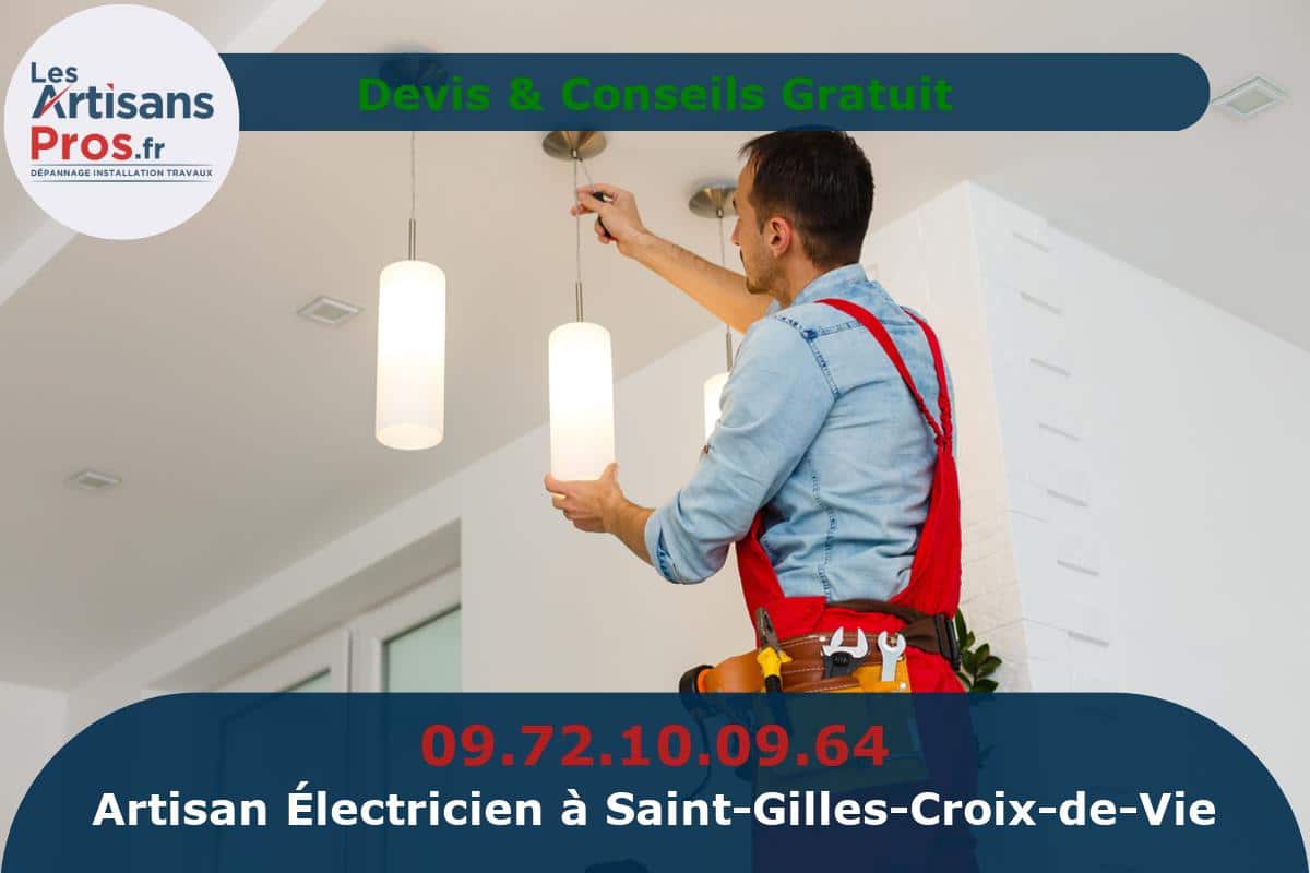 Électricien à Saint-Gilles-Croix-de-Vie