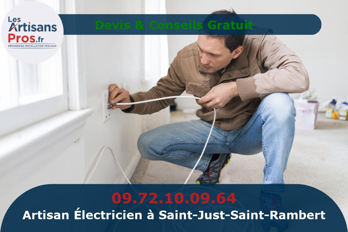 Électricien à Saint-Just-Saint-Rambert
