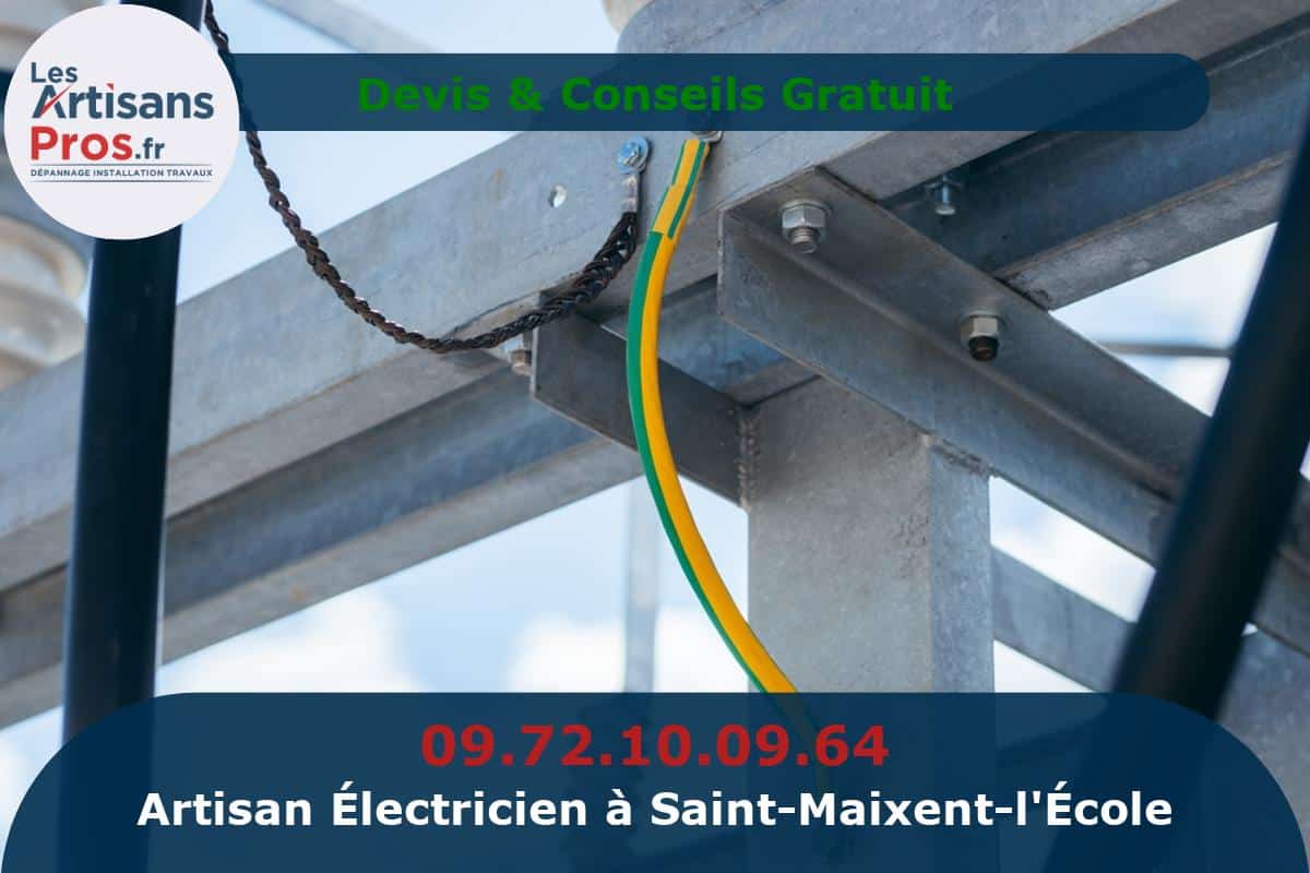 Électricien à Saint-Maixent-l’École