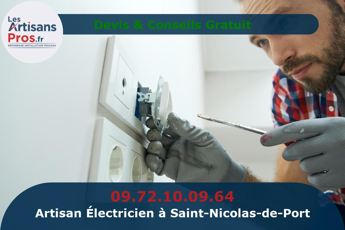 Électricien à Saint-Nicolas-de-Port