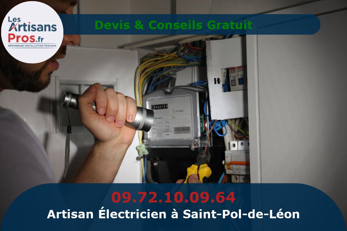 Électricien à Saint-Pol-de-Léon