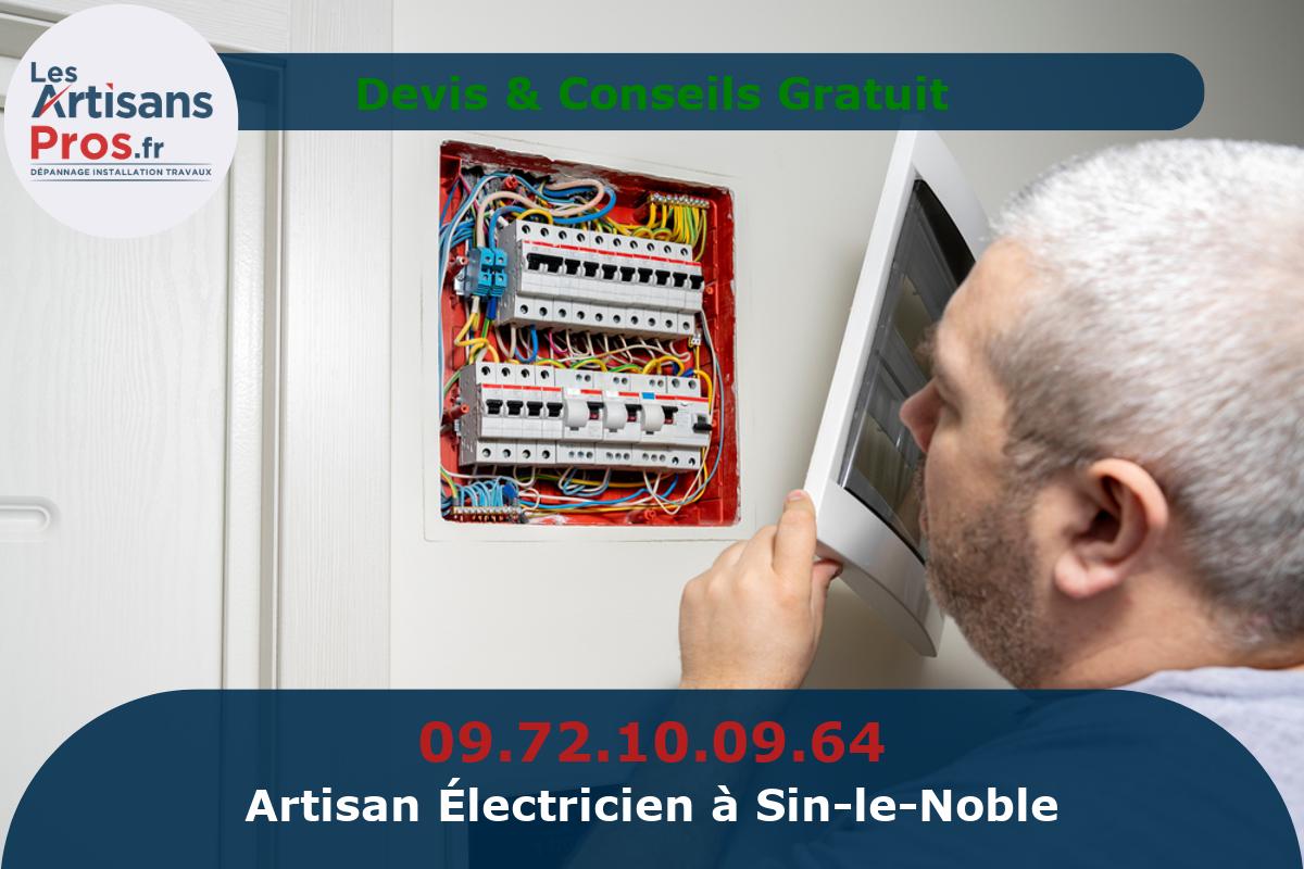 Électricien à Sin-le-Noble