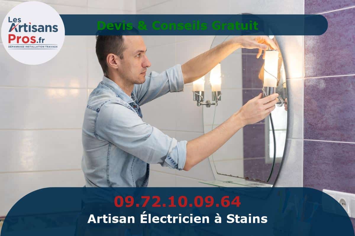 Électricien à Stains