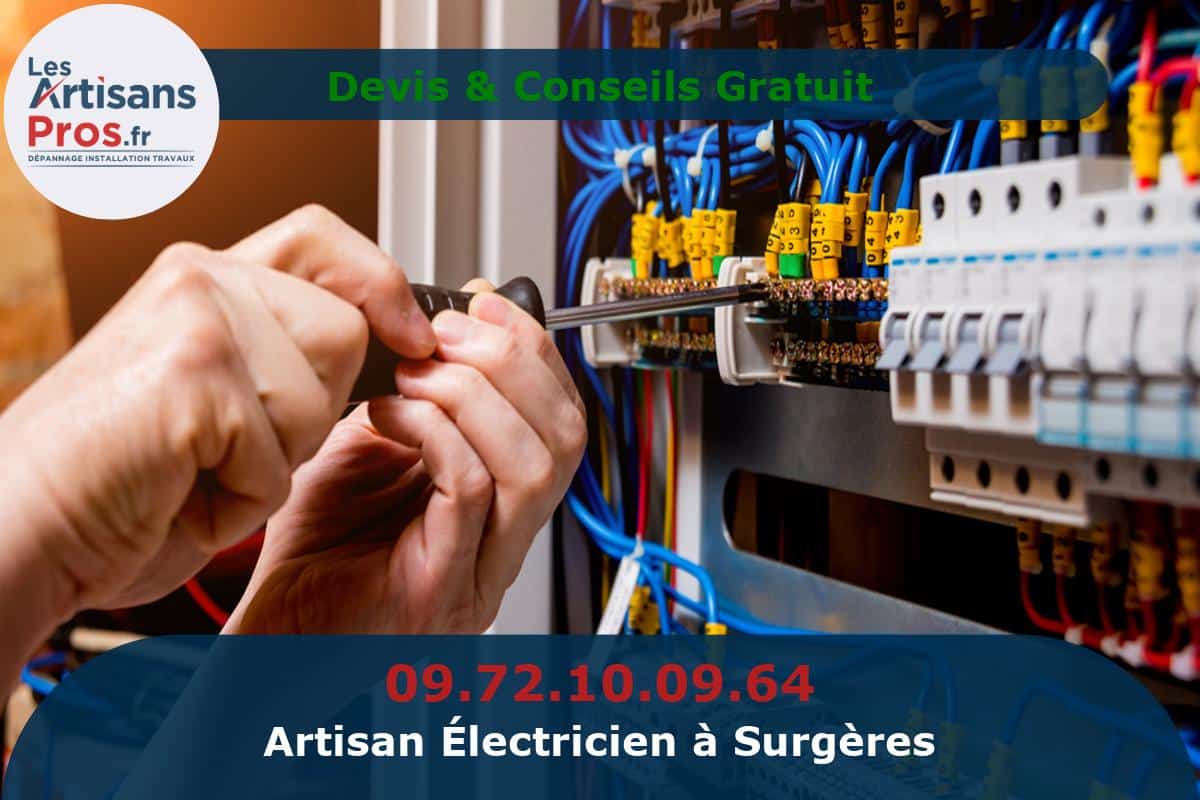 Électricien à Surgères