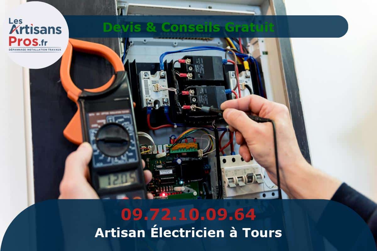 Électricien à Tours