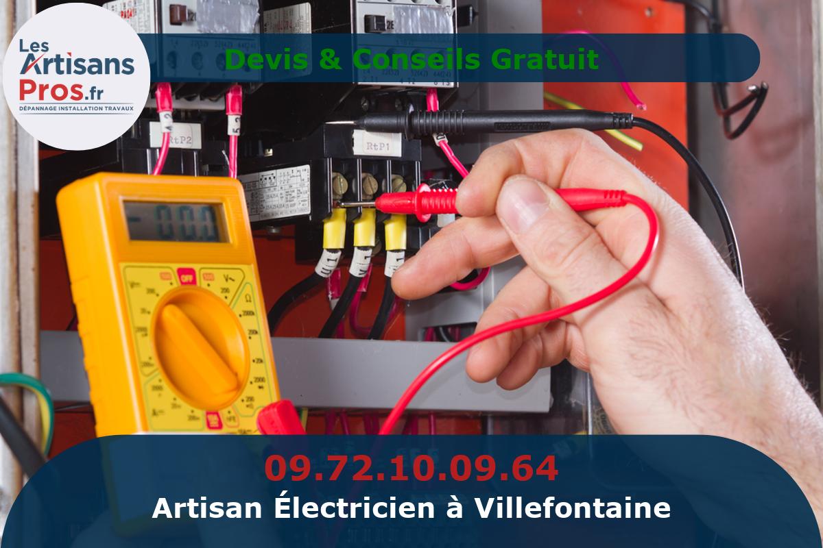 Électricien à Villefontaine