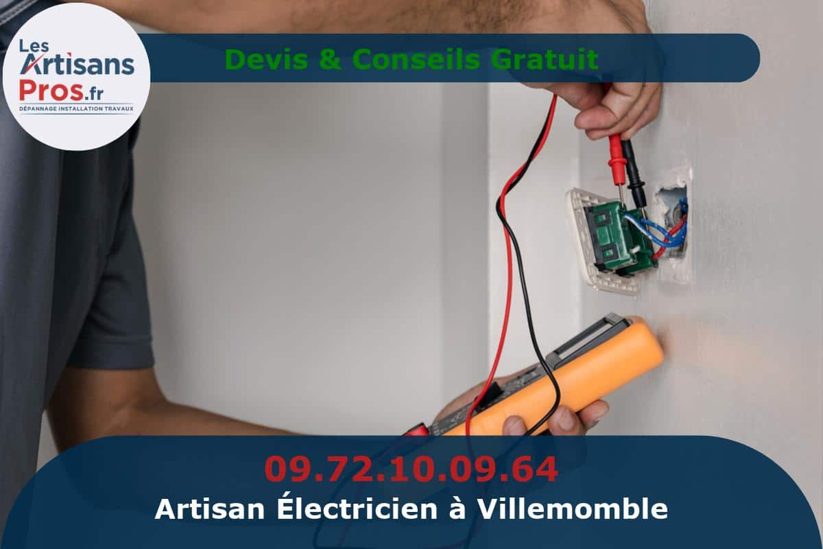 Électricien à Villemomble