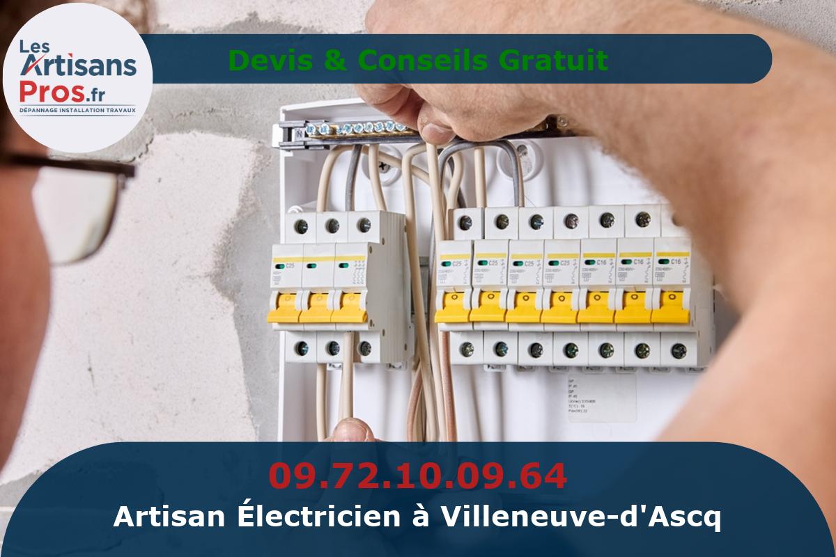 Électricien à Villeneuve-d’Ascq
