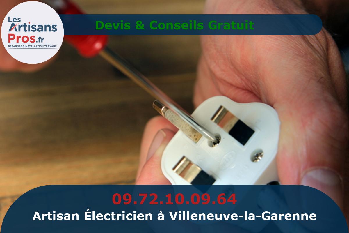 Électricien à Villeneuve-la-Garenne
