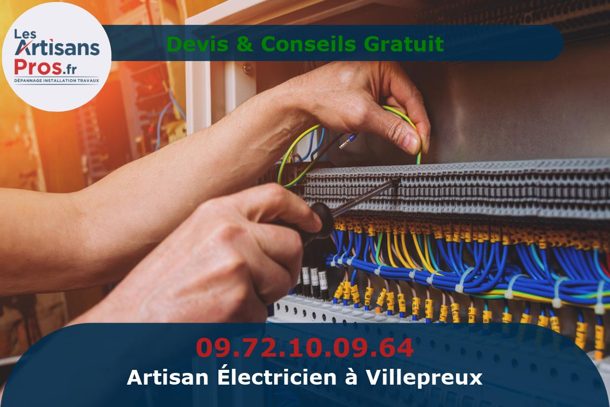 Électricien à Villepreux
