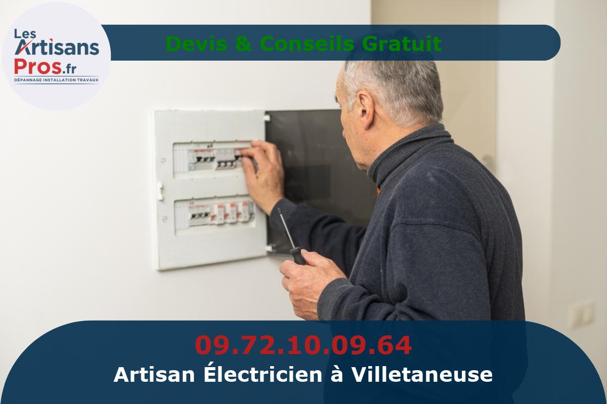 Électricien à Villetaneuse