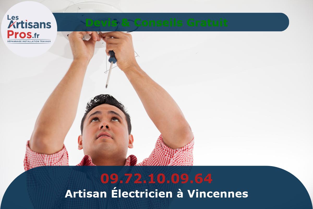 Électricien à Vincennes