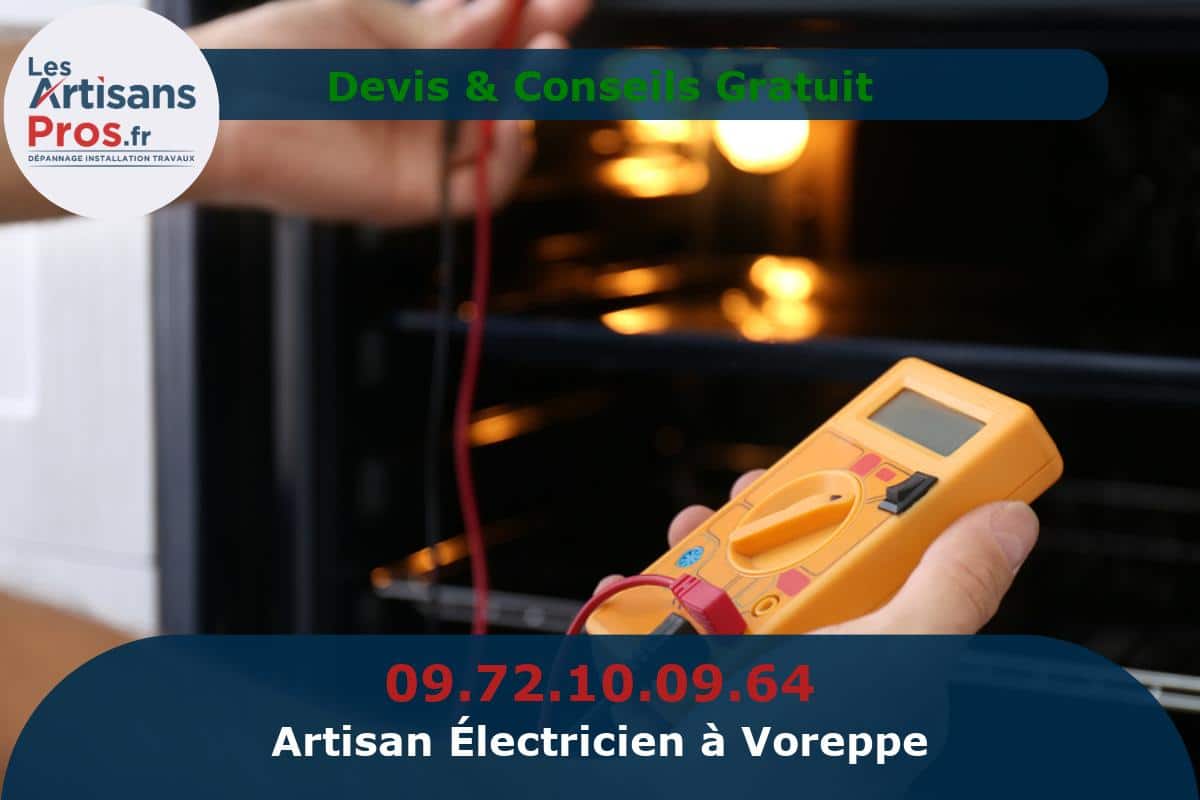 Électricien à Voreppe