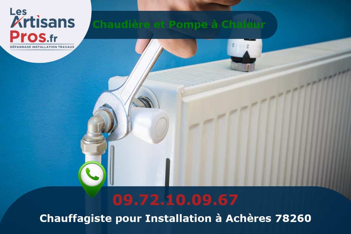 Installation de Chauffage Achères