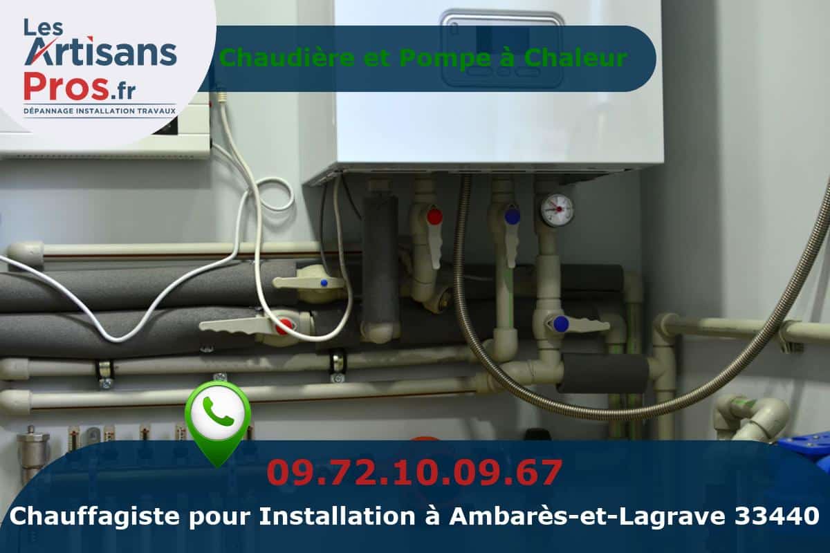 Installation de Chauffage Ambarès-et-Lagrave