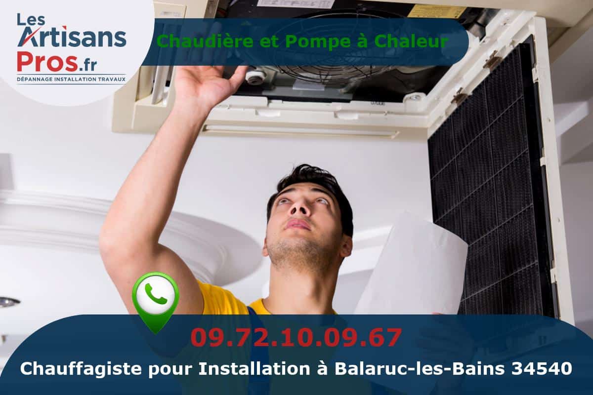 Installation de Chauffage Balaruc-les-Bains