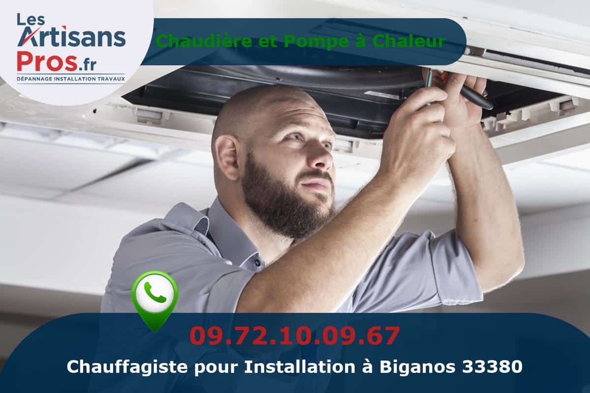 Installation de Chauffage Biganos