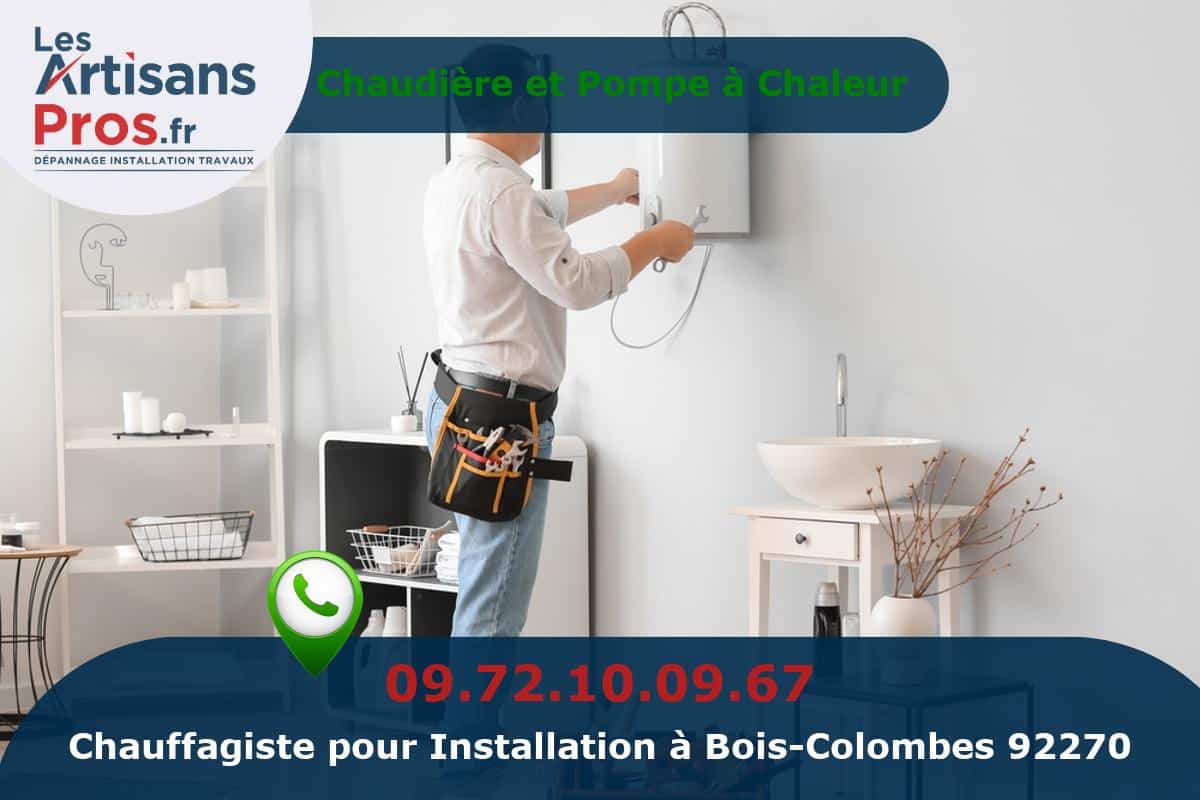 Installation de Chauffage Bois-Colombes