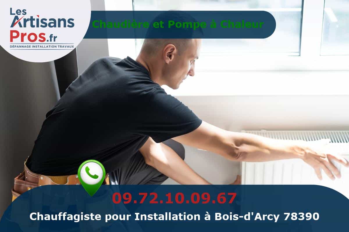 Installation de Chauffage Bois-d’Arcy