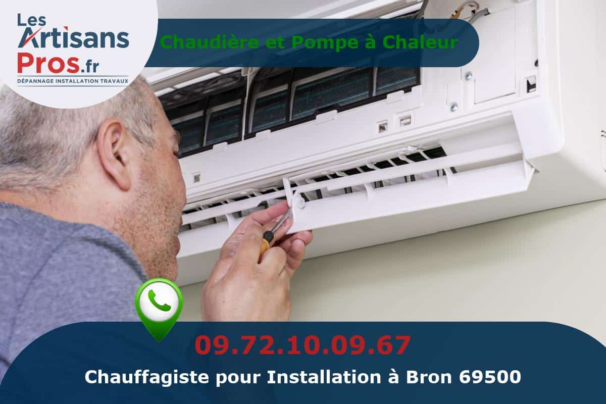 Installation de Chauffage Bron