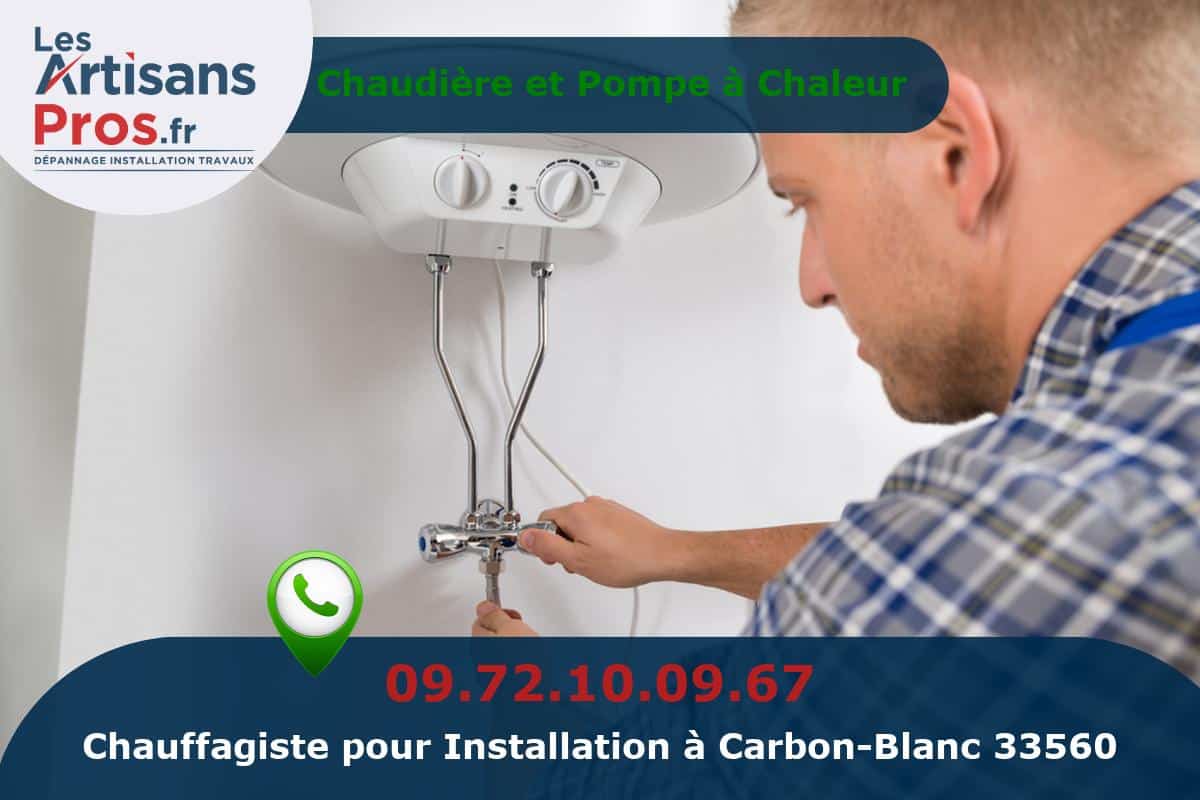 Installation de Chauffage Carbon-Blanc