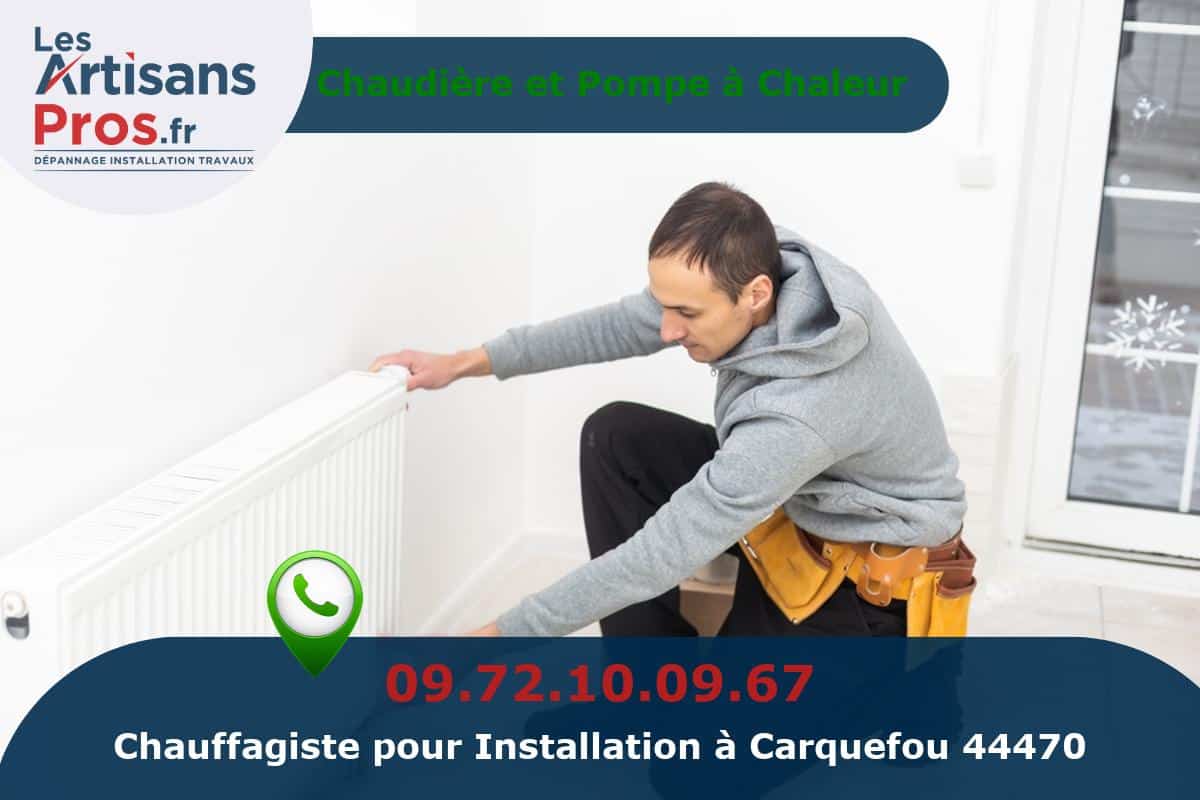 Installation de Chauffage Carquefou