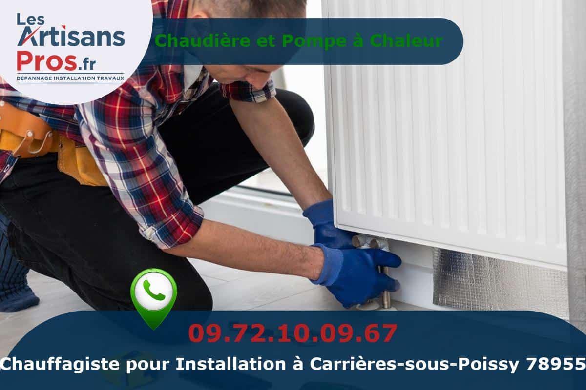 Installation de Chauffage Carrières-sous-Poissy