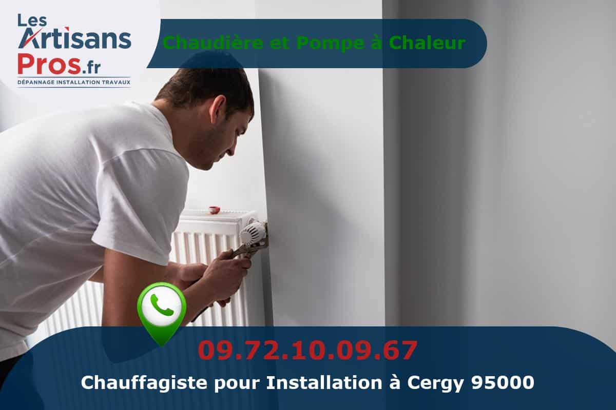 Installation de Chauffage Cergy