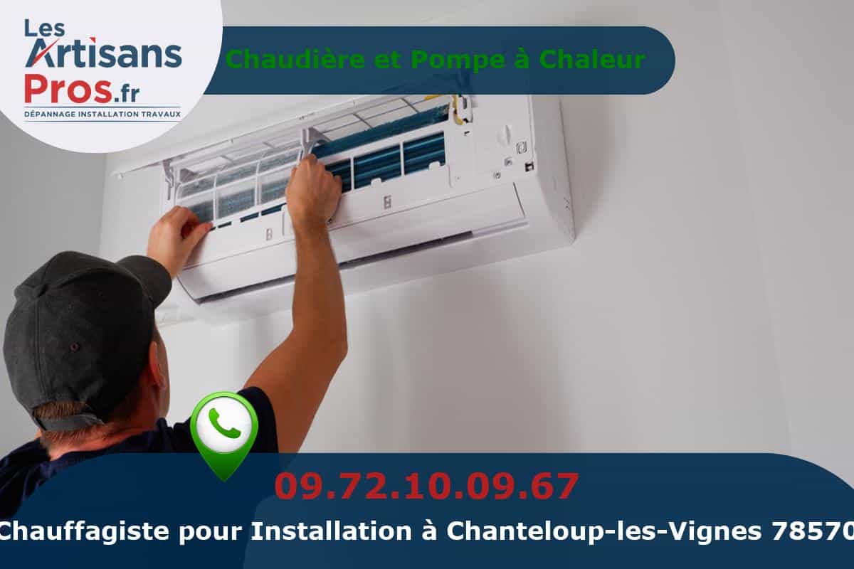 Installation de Chauffage Chanteloup-les-Vignes