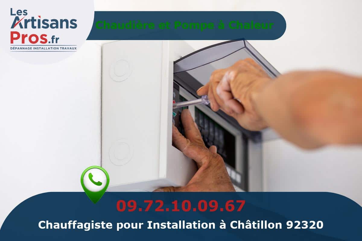 Installation de Chauffage Châtillon