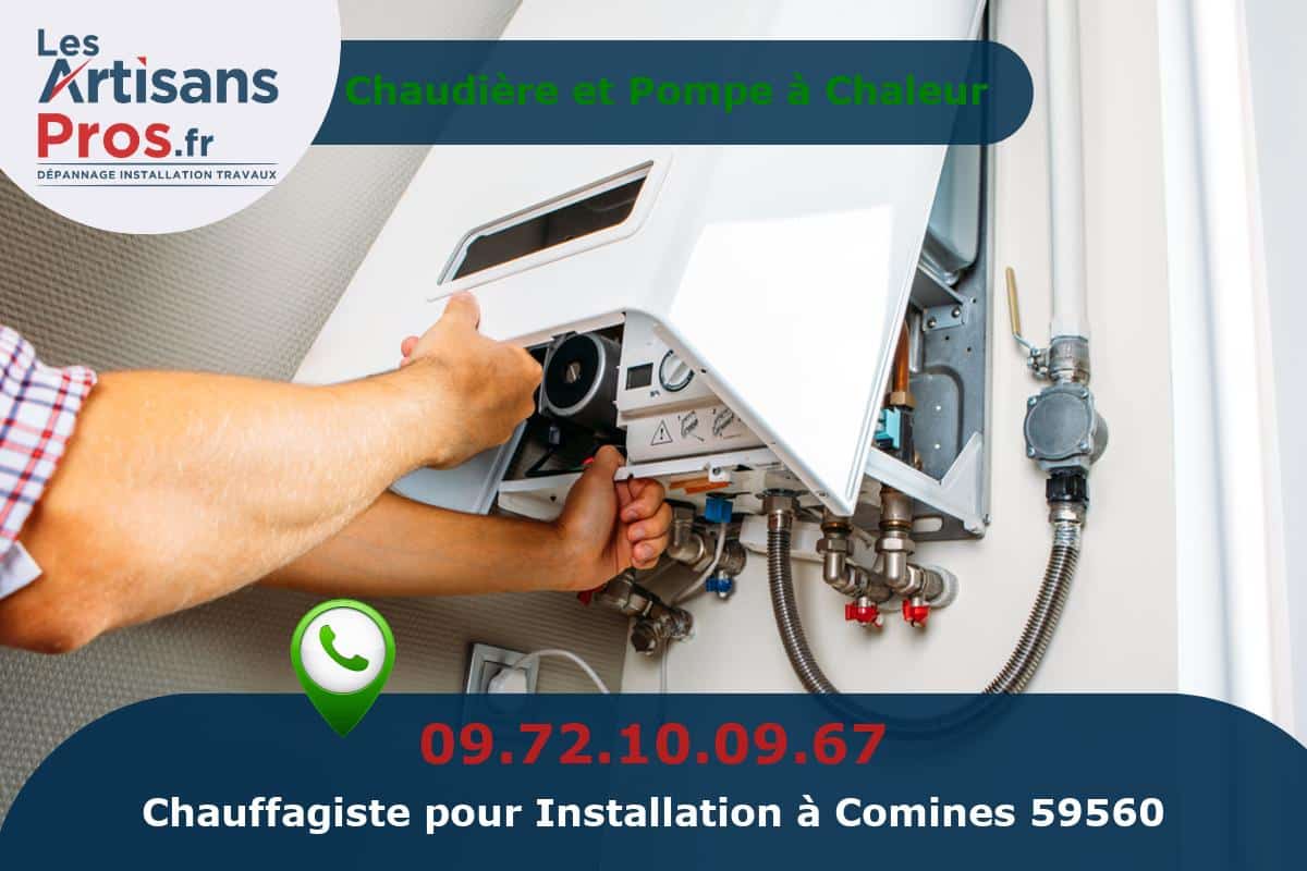 Installation de Chauffage Comines