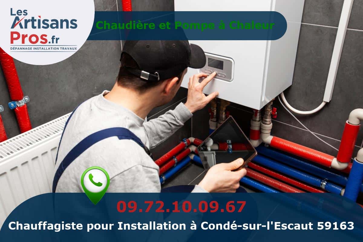 Installation de Chauffage Condé-sur-l’Escaut