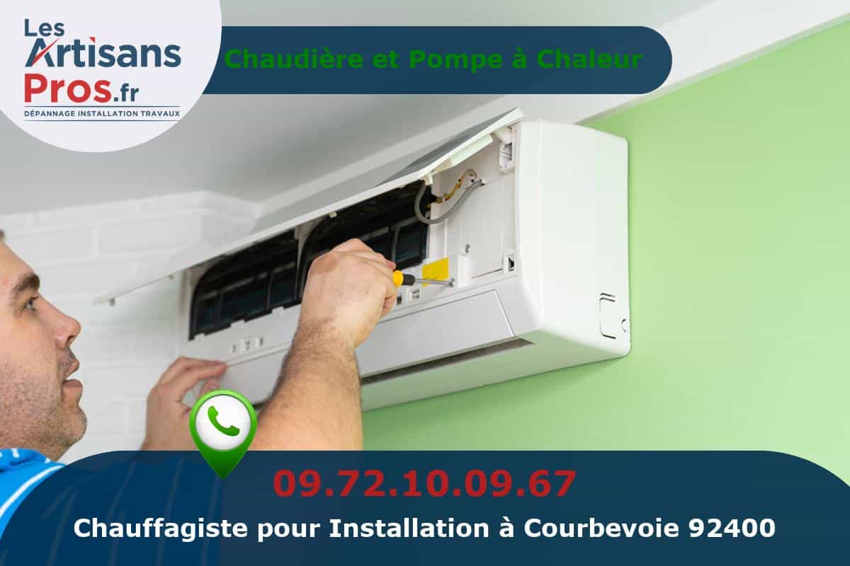 Installation de Chauffage Courbevoie