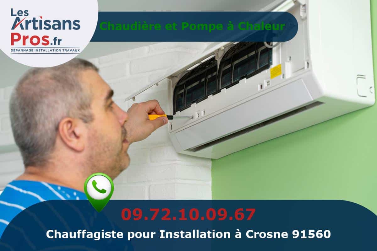Installation de Chauffage Crosne