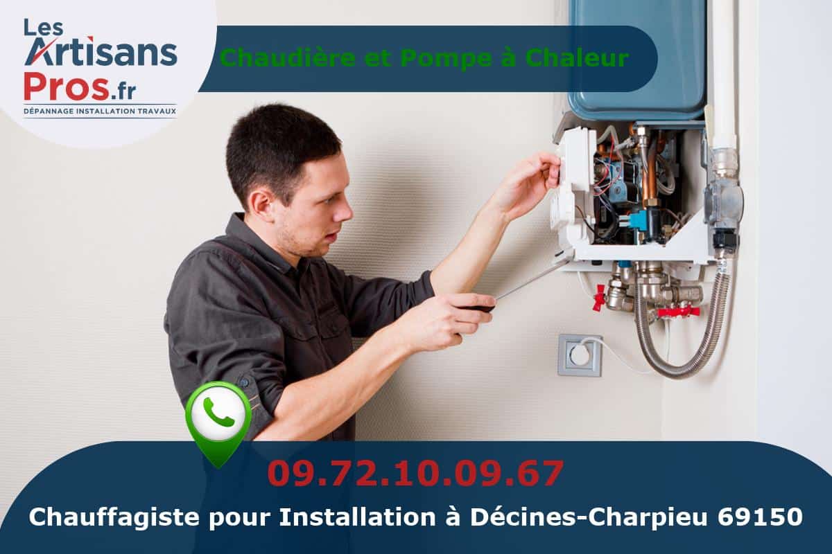 Installation de Chauffage Décines-Charpieu